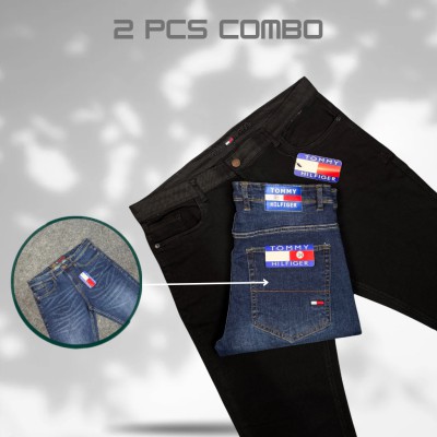 2 PCS COMBO-Tommy Hilfiger Premium 100% Export Quality Jeans