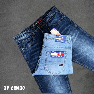 2 PCS COMBO-Tommy Hilfiger Premium 100% Export Quality Jeans